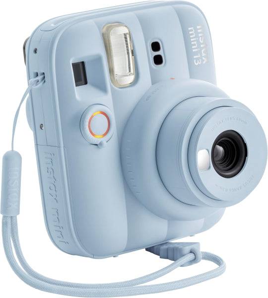 Fujifilm Instax Mini 13 Frost Blue Fotocamera Istantanea - Dimensione Immagine 62x46mm - Flash Auto - Esposizione Automatica - Specchietto per Selfie - Modalità Primo Piano