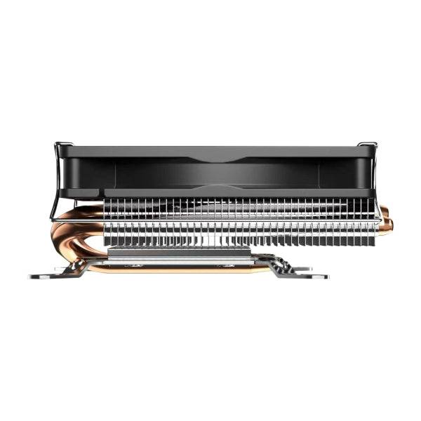 Unykach Unycool H37 Dissipatore Compatto CPU Profilo Basso - Multisocket Universale - Ventola 90mm - Colore Nero