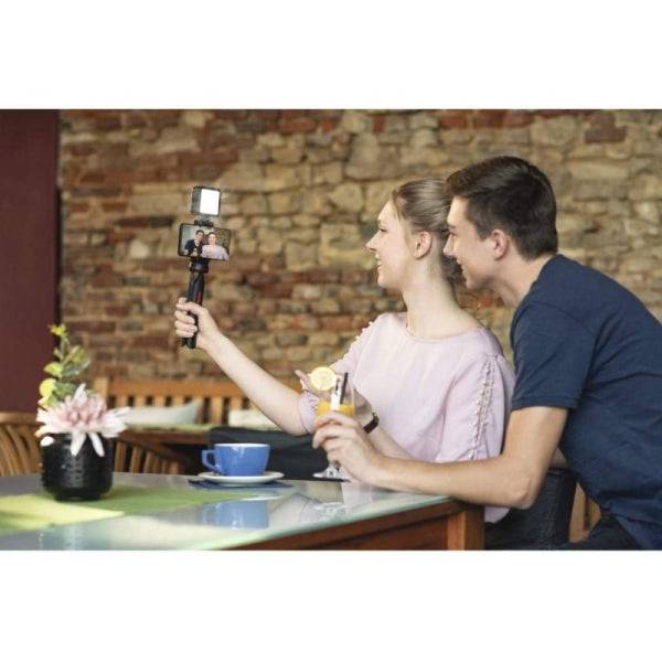 Hama 49 BD Flash Luce LED per Smartphone e Fotocamere - 49 LED - Luce 6000K - Leggera e Comoda