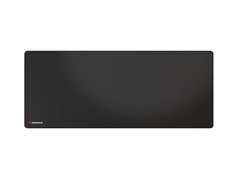 Genesis Carbon 500 Tappetino Ultra Logo - 1100X450X2.5MM - Superficie in Tessuto - Base Gomma Antiscivolo - Colore Nero