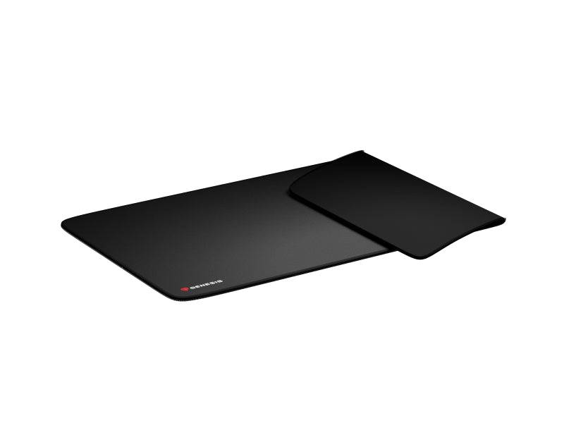 Genesis Carbon 500 Tappetino Ultra Logo - 1100X450X2.5MM - Superficie in Tessuto - Base Gomma Antiscivolo - Colore Nero
