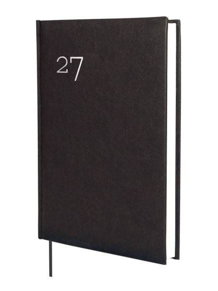 Finocam Dynamic Milano Agenda Professionale - Annuale 2027 - 1 Giorno per Pagina - Formato Y11 - 165x240mm - Nastro Segnalibro - Copertina Rigida Imbottita - Angoli Microforati - Carta da 80g/m2