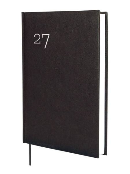 Finocam Dynamic Milano Agenda Professionale - Annuale 2027 - 1 Giorno per Pagina - Formato Y11 - 165x240mm - Nastro Segnalibro - Copertina Rigida Imbottita - Angoli Microforati - Carta da 80g/m2