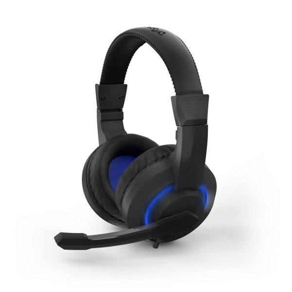 Energy Sistem Halo Cuffie Gaming - Microfono Pieghevole - Illuminazione LED - Archetto Regolabile - Padiglioni Imbottiti - Controllo su Cavo - Colore Nero
