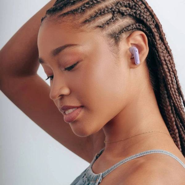 Energy Sistem PopBuds Cuffie True Wireless - Bluetooth 6.0 - 20h Autonomia - Design Compatto - Colore Lilla