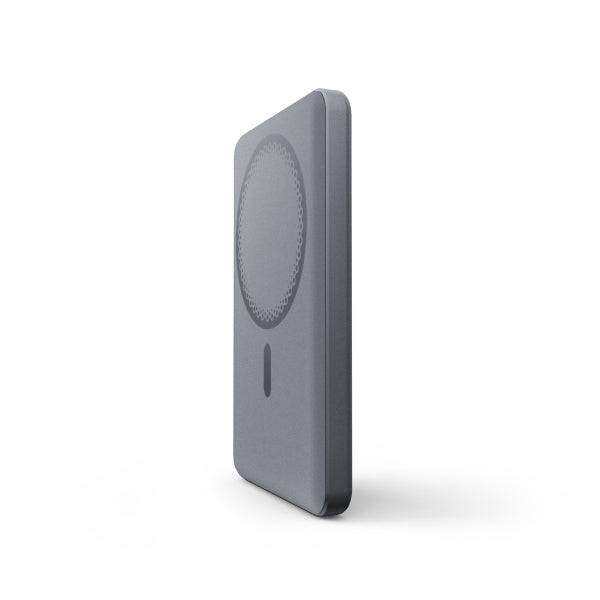 Energy Sistem Magnetic Powerbank Wireless Magnetico 5000 mAh - 15W Ricarica Wireless, 20W via Cavo - Ricarica Intelligente e Rapida - Ricarica Simultanea - Sensore NTC - USB-C