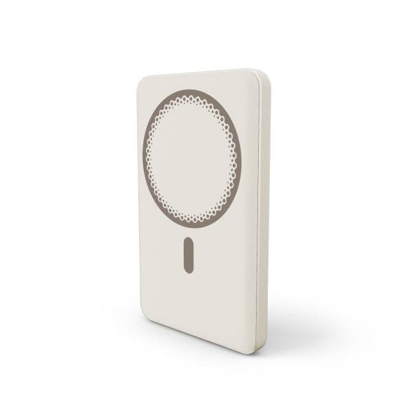Energy Sistem Magnetic Powerbank Wireless Magnetico 5000 mAh - 15W Ricarica Wireless, 20W via Cavo - Ricarica Intelligente e Rapida - Ricarica Simultanea - Sensore NTC - USB-C