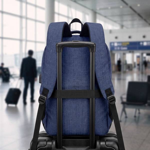 Subblim City Plus Zaino per Laptop 16" - Capacità 26L - Resistente all'Acqua - Porta USB-C - Tasca Riflettente