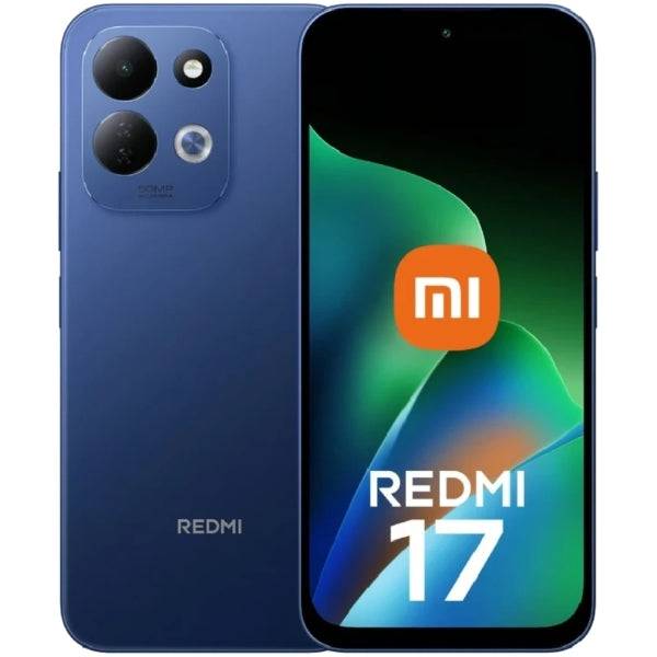 Xiaomi Redmi 17 5G Smartphone Schermo 6.99" - 4GB - 128GB - Fotocamera Principale 50MP - Batteria 7700mAh - Colore Blu