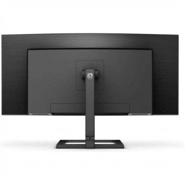 Philips E Line 346E2CUAE/00 Monitor 34" LED Curvo WQHD+ 100Hz FreeSync Premium - Tempo di Risposta 1ms - Altoparlanti 10W - Regolabile in Altezza e Inclinabile - 21:9 - HDMI, DisplayPort, USB-C - VESA 100x100mm