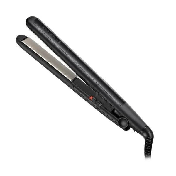 Remington Ceramic Straight Slim Piastra per Capelli - Ceramica - Fino a 215° - Indicatore Luminoso - Colore Nero