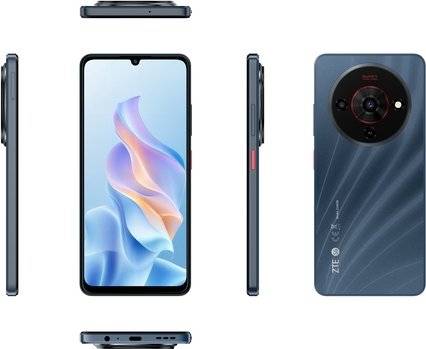 ZTE Blade A76 5G Smartphone Schermo 6,75" - 6+6 GB RAM - 128 GB - 90 Hz - Fotocamera 50 MP - Batteria 5000 mAh - Colore Nero