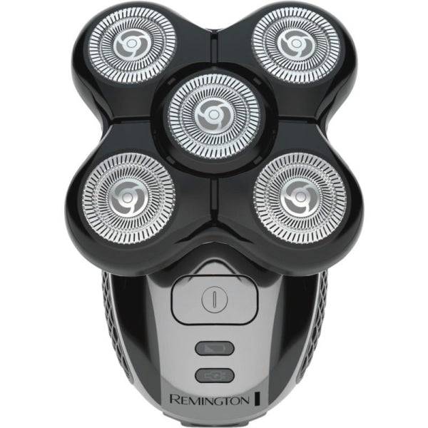 Remington Ultimate Series RX5 Rasoio per Testa - 5 Testine Rotanti - Batteria Ricaricabile - Colore Nero