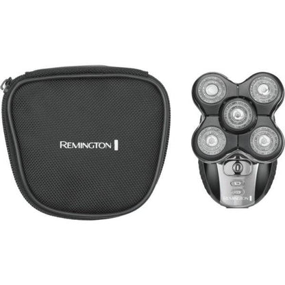 Remington Ultimate Series RX5 Rasoio per Testa - 5 Testine Rotanti - Batteria Ricaricabile - Colore Nero