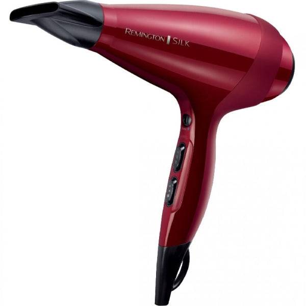 Remington AC Silk Asciugacapelli 2400W - Tecnologia Ionica - 3 Temperature 2 Velocità - Motore AC Professionale