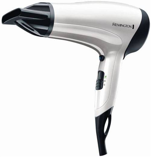Remington Power Volume 2000 Asciugacapelli 2000W - Tecnologia Ionica - 3 Temperature 2 Velocità - Include Diffusore e Bocchetta Concentratrice