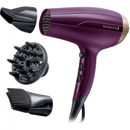 Remington Your Style Asciugacapelli 2300W - 3 Temperature 2 Velocità - Ergonomico - Colore Viola