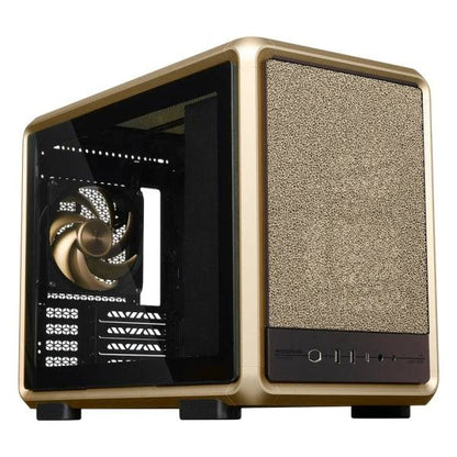 Cooler Master MasterFrame 400 Mesh Gold Limited Edition Case MicroATX - 2x USB-A 3.2 1x USB-C 3.2 1x Audio e Micro - Finestra Laterale - Colore Dorato