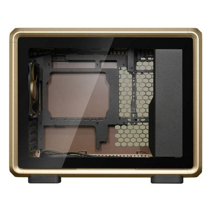 Cooler Master MasterFrame 400 Mesh Gold Limited Edition Case MicroATX - 2x USB-A 3.2 1x USB-C 3.2 1x Audio e Micro - Finestra Laterale - Colore Dorato