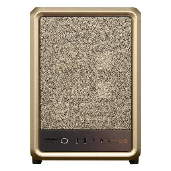Cooler Master MasterFrame 400 Mesh Gold Limited Edition Case MicroATX - 2x USB-A 3.2 1x USB-C 3.2 1x Audio e Micro - Finestra Laterale - Colore Dorato