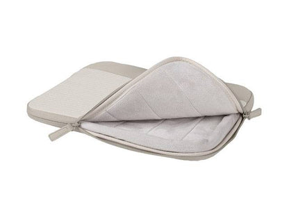 Natec Mussel 2 Custodia per Laptop 16" - Resistente agli Schizzi e all'Umidità - Sottile e Resistente - Colore Beige