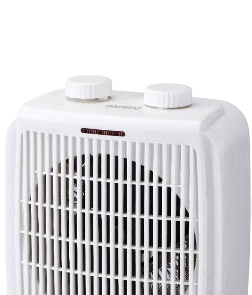 Daewoo DW9517 Termoventilatore 2000W - 2 Livelli di Potenza - Termostato Regolabile - Funzione Ventilatore
