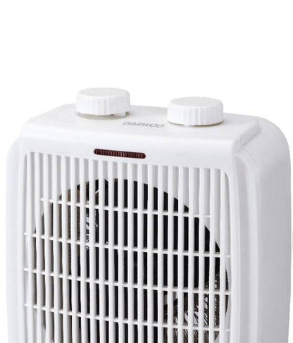 Daewoo DW9517 Termoventilatore 2000W - 2 Livelli di Potenza - Termostato Regolabile - Funzione Ventilatore