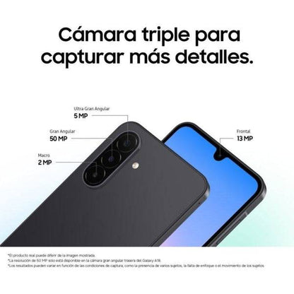 Samsung Galaxy A18 Smartphone 6,7" Super AMOLED - 4GB - 128GB - Fotocamera 50 MP - Batteria 5000mAh - Colore Nero