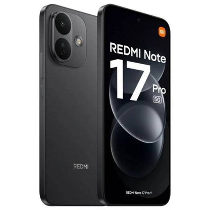 Xiaomi Redmi Note 17 Pro 5G Smartphone Schermo 6.83" - 6GB - 256GB - Fotocamera Principale 50MP - Batteria 8340mAh - Colore Nero