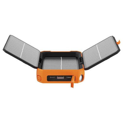 Xtorm Rugged Solar Powerbank 10.000 mAh 20W - Pannello Solare Gen 24 - IP65 - 2x USB-C, 1x USB A - QC 3.0