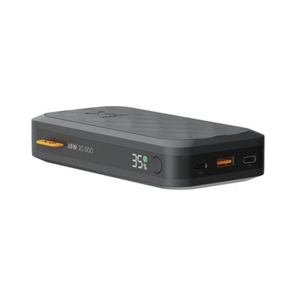 Xtorm FS5201 Powerbank 20.000 mAh 35W - 2x USB-C, 1x USB A - QC 3.0 - Compatto ed Elegante - Colore Nero