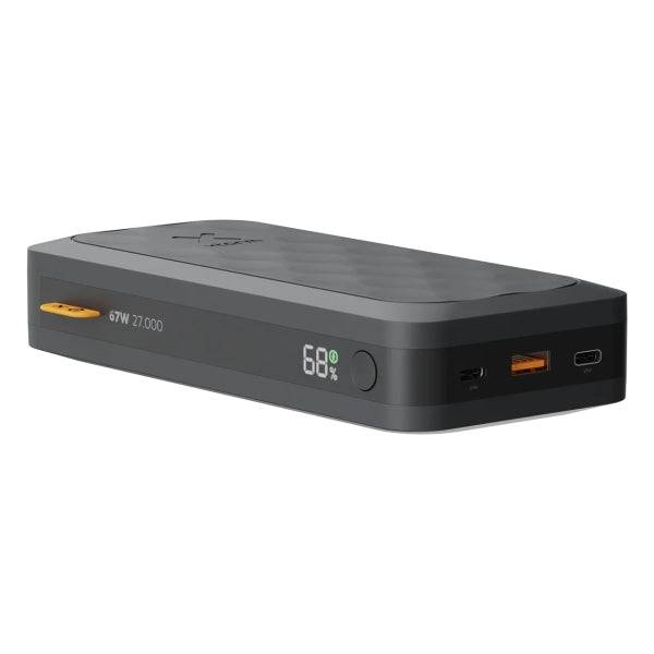 Xtorm FS5271 Powerbank 27.000 mAh 67W - 2x USB-C, 1x USB A - QC 3.0 - Compatto ed Elegante - Colore Nero