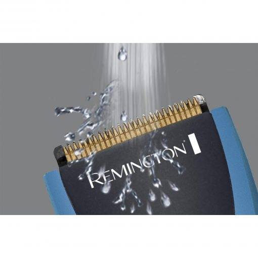 Remington Titanium Tagliacapelli Ricaricabile - Lame Rivestite di Titanio - Uso con e senza Cavo - Fino a 40 min di Autonomia