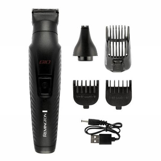 Remington G10 Graphite Kit Barbiere Tagliacapelli - 10 in 1 - Lame di Precisione Rivestite di Grafite - Batteria Ricaricabile - Autonomia fino a 40 min
