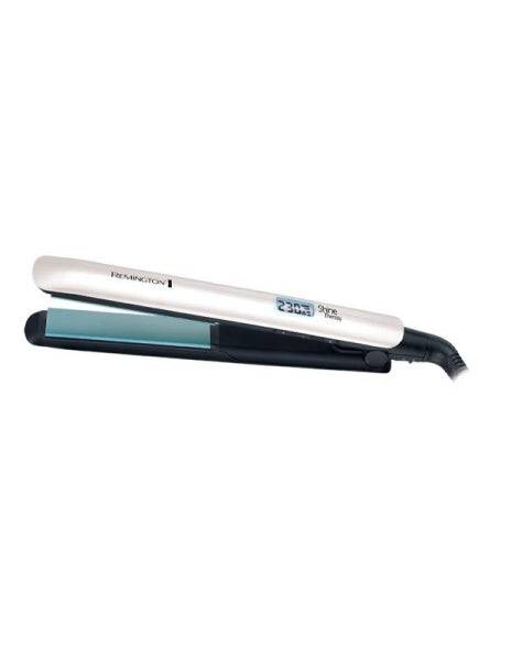 Remington Shine Therapy Pack Asciugacapelli e Piastra - 2300W - Asciugacapelli con Griglia Ceramica-Ionica - Piastra Ceramica con Rivestimento Olio di Argan