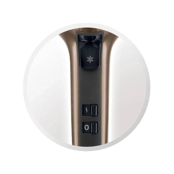 Remington Air 3D Asciugacapelli 1800W - Tecnologia Flusso d'Aria 3D - 3 Regolazioni Temperatura - Comandi LED