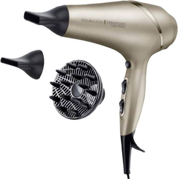 Remington Advanced Colour Protect Asciugacapelli 2300W - Tecnologia Colour Protect - Regolazione Automatica Temperatura - Filtro UV - Motore AC Professionale