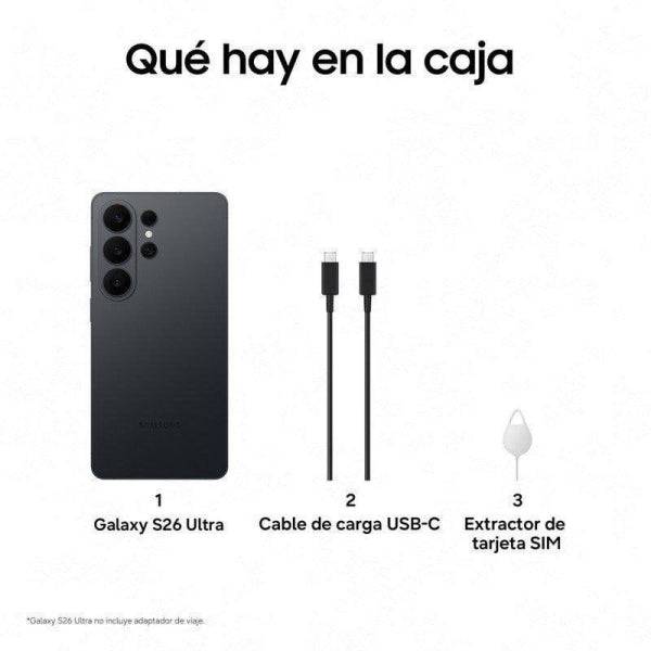 Samsung Galaxy S26 Ultra Smartphone 6,9" - 12GB - 512GB - Fotocamera 200MP - Batteria 5000mAh - Colore Nero