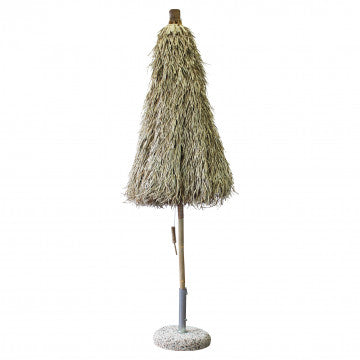 Ombrellone in bamboo con palo Ø 4,2 cm, diametro 250 cm, altezza 240 cm