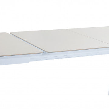 Tavolo allungabile 200/260/320 cm con piano in pietra sinterizzata