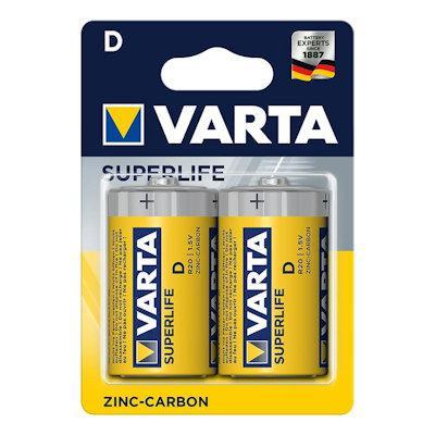 Pile Torcia D Zinco Super Heavyduty 2 Pezzi