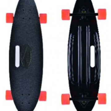 Skateboard street con truck alluminio e ruote PU ABEC-7, portata 100 kg