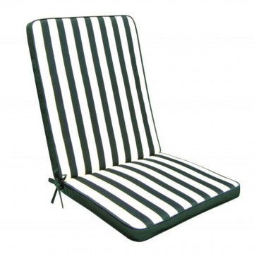 Cuscino in poliestere sfoderabile idrorepellente 95x44 cm spessore 4