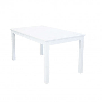 Tavolo allungabile in alluminio 150/210 x 90 cm, altezza 75 cm