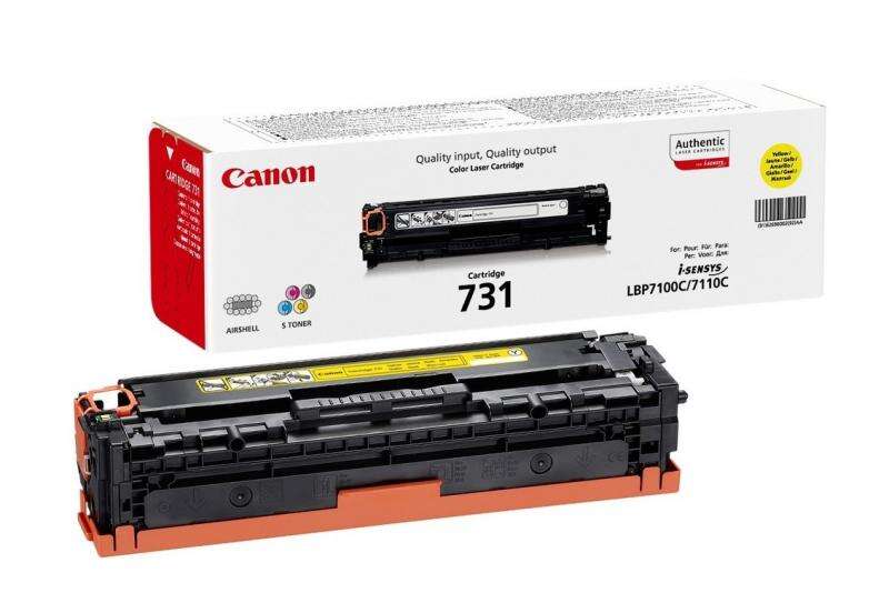 Canon 731 Giallo Cartuccia Toner Originale - 6269B002