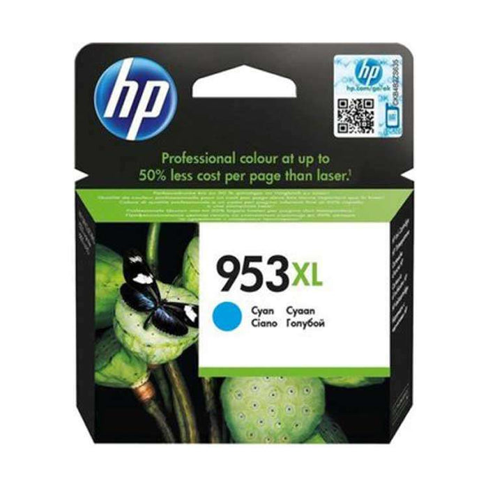 HP 953XL Ciano Cartuccia d'Inchiostro Originale - F6U16AE