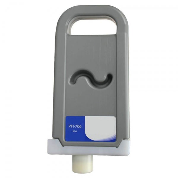 Canon PFI706/PFI306 Blu Cartuccia d'Inchiostro Pigmentato Compatibile - Sostituisce 6689B001/6665B001/PFI-706B/PFI-306B