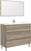 Mobile Bagno Dakota 100x45x86h con 3 Cassetti in Rovere Alaska Componenti di arredo bagno Hobby Shop Solution   