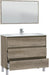 Mobile Bagno Dakota 100x45x86h con 3 Cassetti in Rovere Alaska Componenti di arredo bagno Hobby Shop Solution   