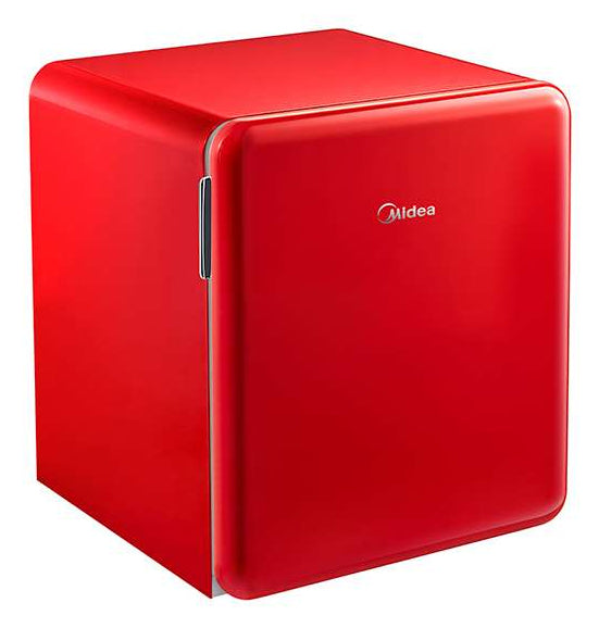 Midea Mini Frigo Bar Tavolo Monoporta 47lt E Rosso Mdrd86sle32